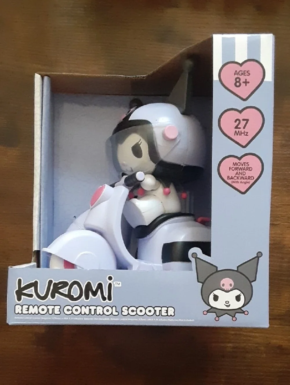 Kuromi Remote Control Scooter - Pink & Lavender